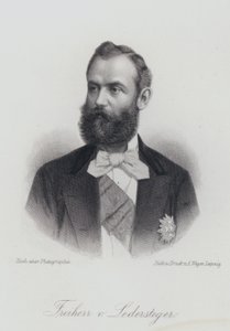 Alois Ledersteger, Oostenrijkse schrijver (gravure)