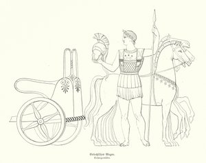Oud-Griekse strijdwagen