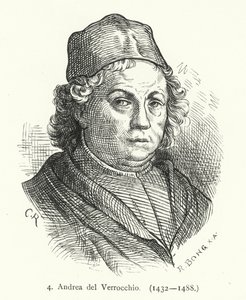 Andrea del Verrocchio, Italiaanse Renaissance schilder, beeldhouwer en goudsmid door German School