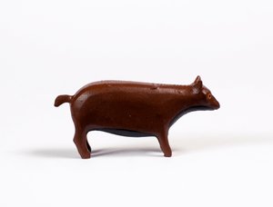 Dier uit een ark van Noach, ca. 1840 (beschilderd hout)