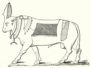 Apis, heilige stier van het oude Egypte door German School