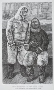 Arctische Hooglanders - Inheemsen van Saunders-eiland, Londen 1886 door German School