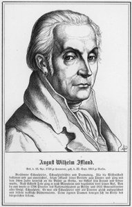 August Wilhelm Iffland door German School