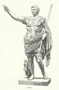 Augustus, Romeinse keizer door German School