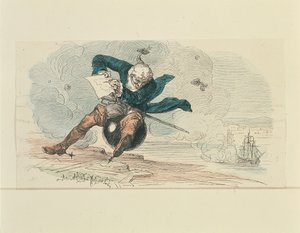 Baron Munchausen door German School