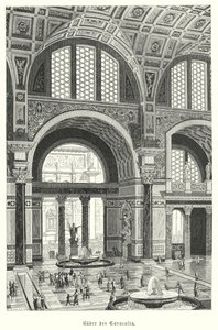 Thermen van Caracalla, Rome door German School
