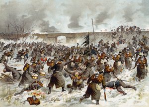 Slag bij Amiens, Frans-Pruisische Oorlog, 23 december 1870 door German School