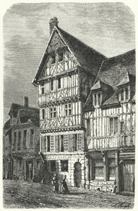 Geboorteplaats in Rouen van de Franse toneelschrijver Pierre Corneille