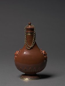 Fles, fabrikant Meissen Porselein Fabriek, Duitsland, ca. 1715 door German School