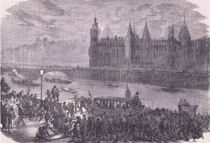 De gewonden binnenbrengen, Cassells Geschiedenis van de Oorlog tussen Frankrijk en Duitsland, uitgegeven door Cassell and Company Limited, ca. 1890 door German School
