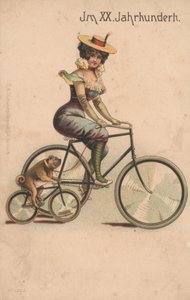 Kaart ter viering van de eeuwwisseling van 1900