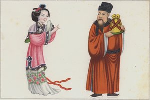 Chinese schilderijen door German School