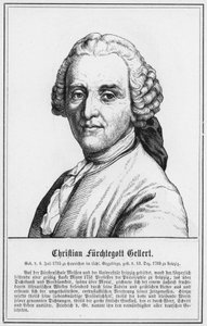 Christian Furchtegott Gellert (gravure)