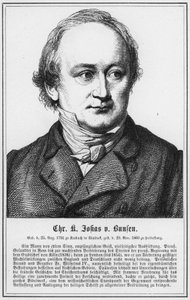 Christian Karl Josias von Bunsen (gravure)