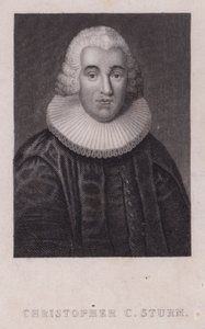 Christopher Christian Sturm, Duitse theoloog (gravure)