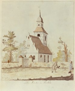 Kerk in Pankow, Berlijn door German School