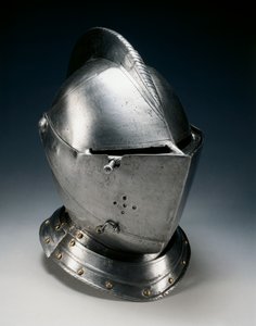Gesloten helm voor het veld