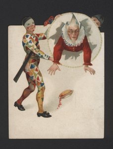 Clowns door German School