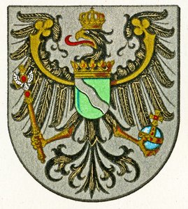 Wapen van de Rijnprovincie (Provinz Rheinland), ca. 1898 door German School