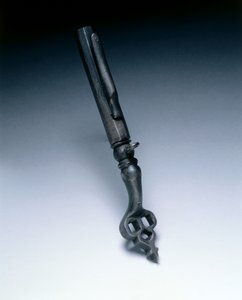 Gecombineerde radslot sleutel en poedermeter, ca. 1625-50 door German School