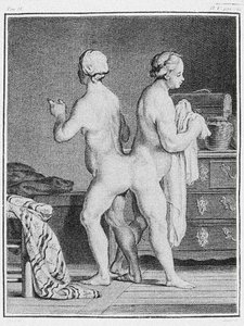 Siamese tweelingen, ca. 1777 (gravure)