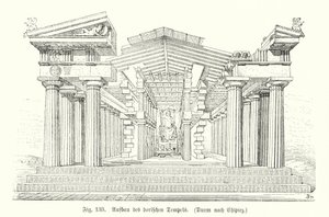 Bouw van een Oud-Griekse Dorische tempel door German School