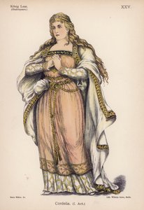 Cordelia, uit Shakespeares King Lear door German School