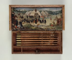 Kruisboogbouten doos van Prins Otto von Hessen