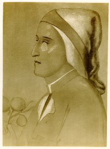Dante Alighieri, 1884-90 (fototype) door German School