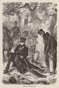 Dood van de Duitse dichter en soldaat Theodor Koerner