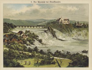 De Rijnwaterval bij Schaffhausen door German School