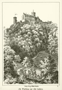 De Wartburg ten tijde van Luther door German School