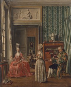 Huiselijke scène, c.1775-80
