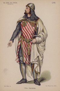 Don Garceran, uit Die Judin von Toledo door Franz Grillparzer door German School