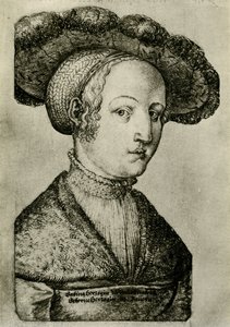 Hertogin Sabina van Württemberg door German School