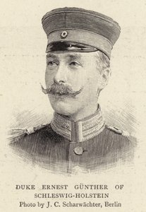 Hertog Ernest Gunther van Sleeswijk-Holstein door German School