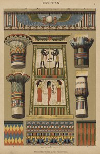 Egyptisch, Architectuur en Schilderkunst door German School