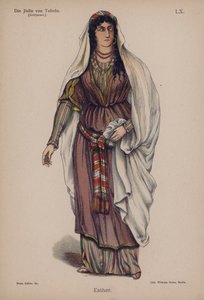 Esther, uit Die Jüdin von Toledo (De Jodin van Toledo) door Franz Grillparzer