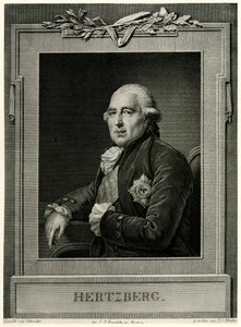 Ewald Friedrich Graaf von Hertzberg door German School