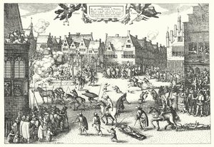 Executie van de Buskruitverraders in Londen