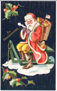 Kerstman door German School
