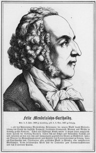 Felix Mendelssohn-Bartholdy door German School