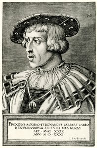 Ferdinand I door German School