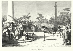 Festival in Olympia, Oud Griekenland