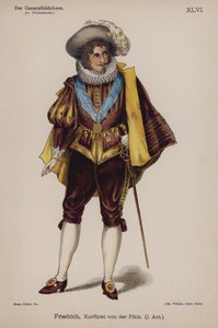 Friedrich, Hertog van de Palts, uit Der Generalfeldoberst van Ernst von Wildenbruch door German School
