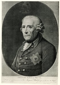 Frederik II de Grote door German School