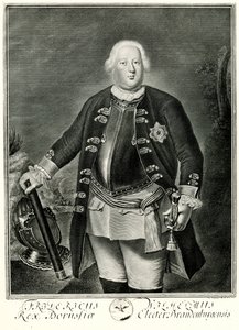 Friedrich Wilhelm I door German School