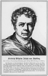 Friedrich Wilhelm Joseph von Schelling (gravure)