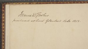 Details van het Voorste Schutblad uit 