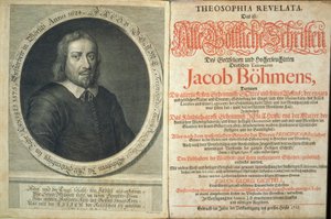 Frontispice van Theosophia Revelata door Jacob Boehme, 1715 door German School